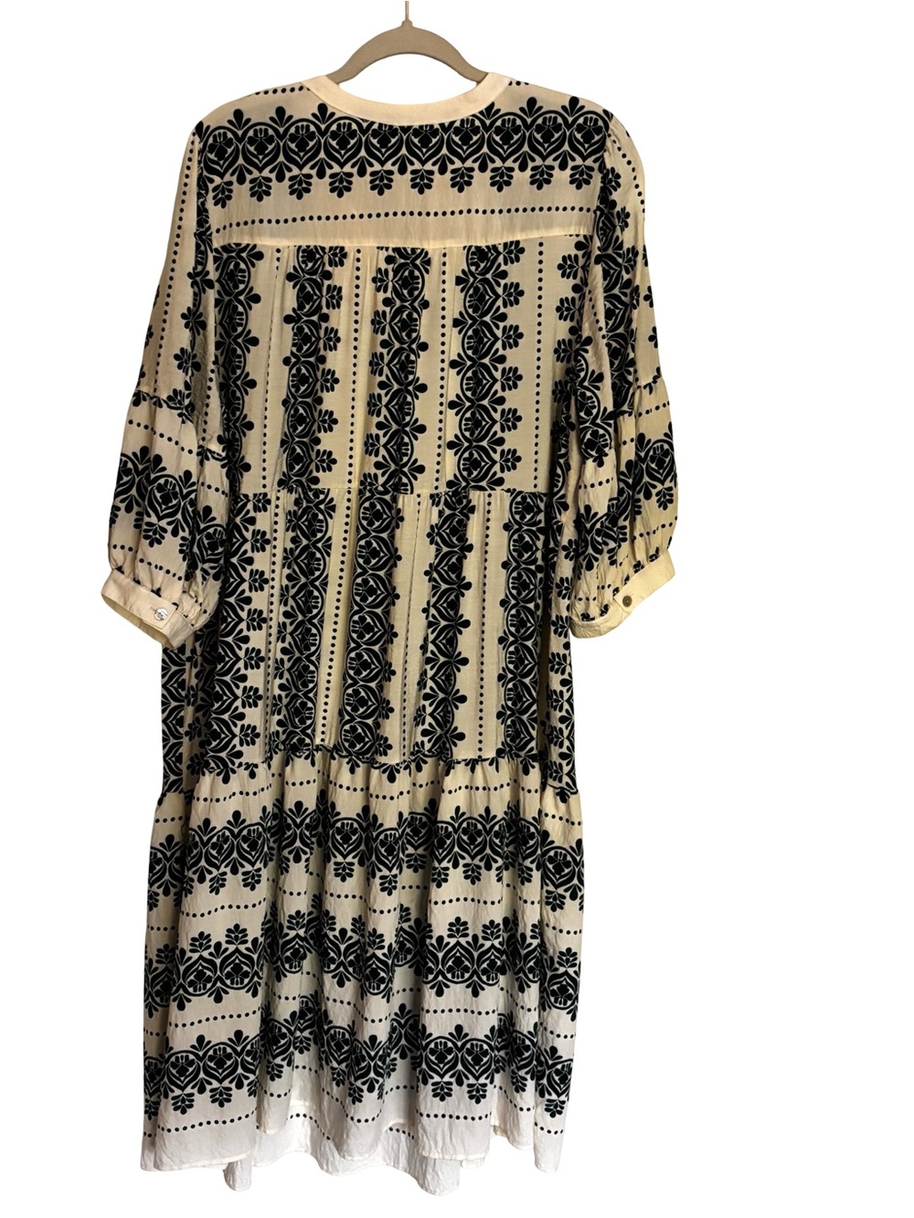 Vintage Tiered Summer Maxi Dress Size 3X - Picture 10 of 14